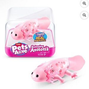 Zuru Pets Alive Swimming Axolotl - Pink
